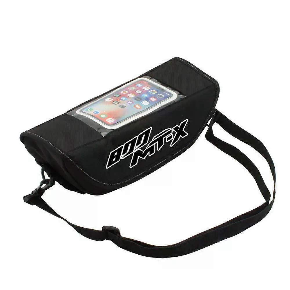 For CFMOTO 800MT-X 800 MT-X 800MTX 800mt-x 800mtx 2025 Motorcycle Handlebar bag waterproof handlebar travel navigation bag-(H
