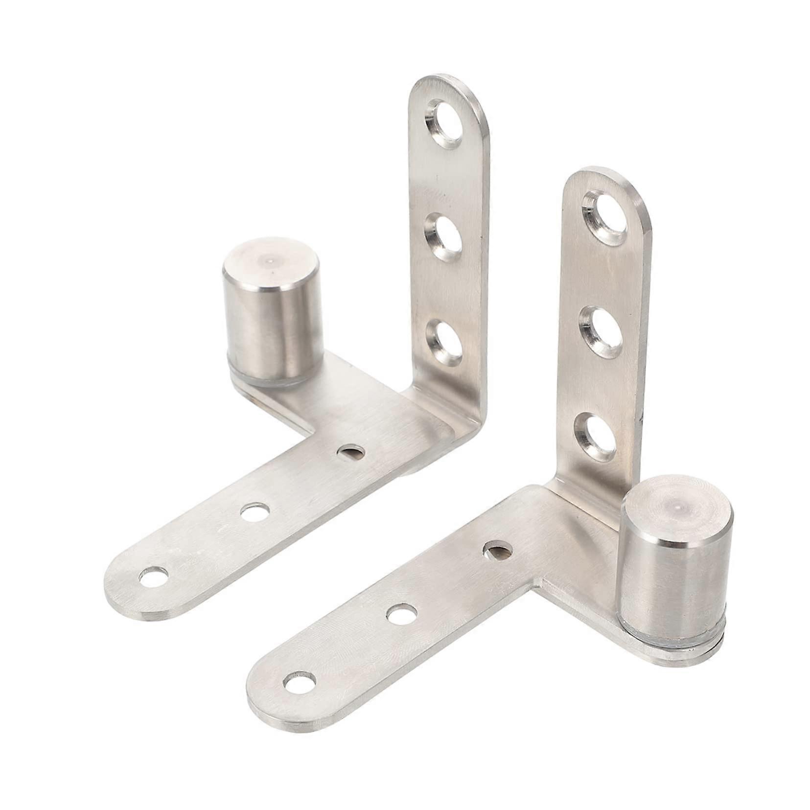 Invisible Hinges for Doors and Windows 2pcs Stainless Steel Pivot Hinges Easy Install for Home