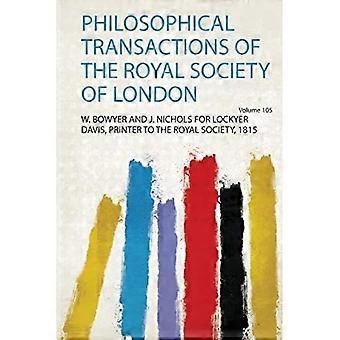 Filosofische transacties van de Royal Society of London
