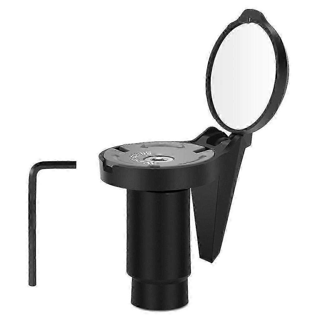 Rearview Mirror Handlebar Mount Adjustable Bike Riding Back Convex Mirror hwy