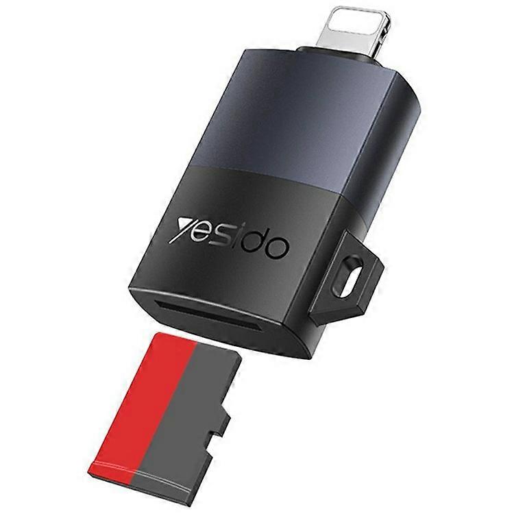 YESIDO GS38 8Pin TF Card Reader 480Mbps Transfer Speed Portable Memory Card Reader