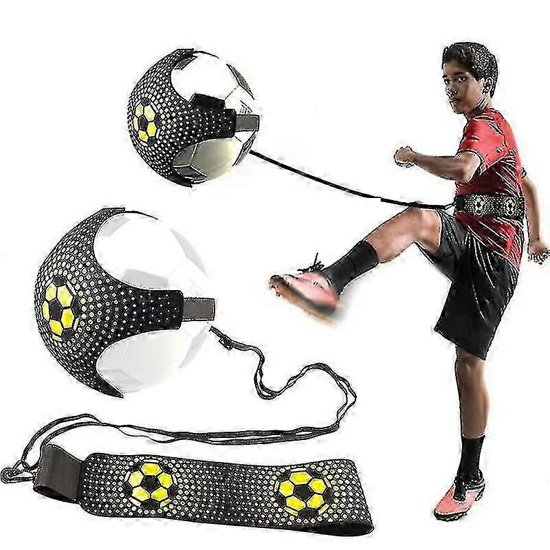 Adjustable Soccer Ball Trainer For Beginner Kids Teenagers Adult