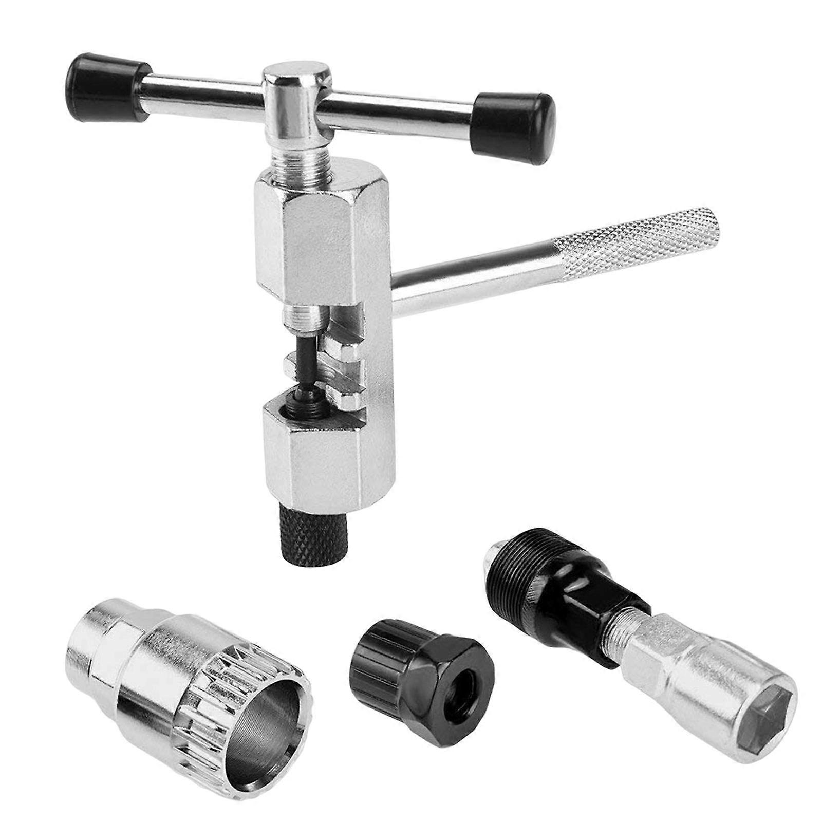 4x Bottom Bracket Tool Professional Freewheel Kit Chain for Mountain Cycling