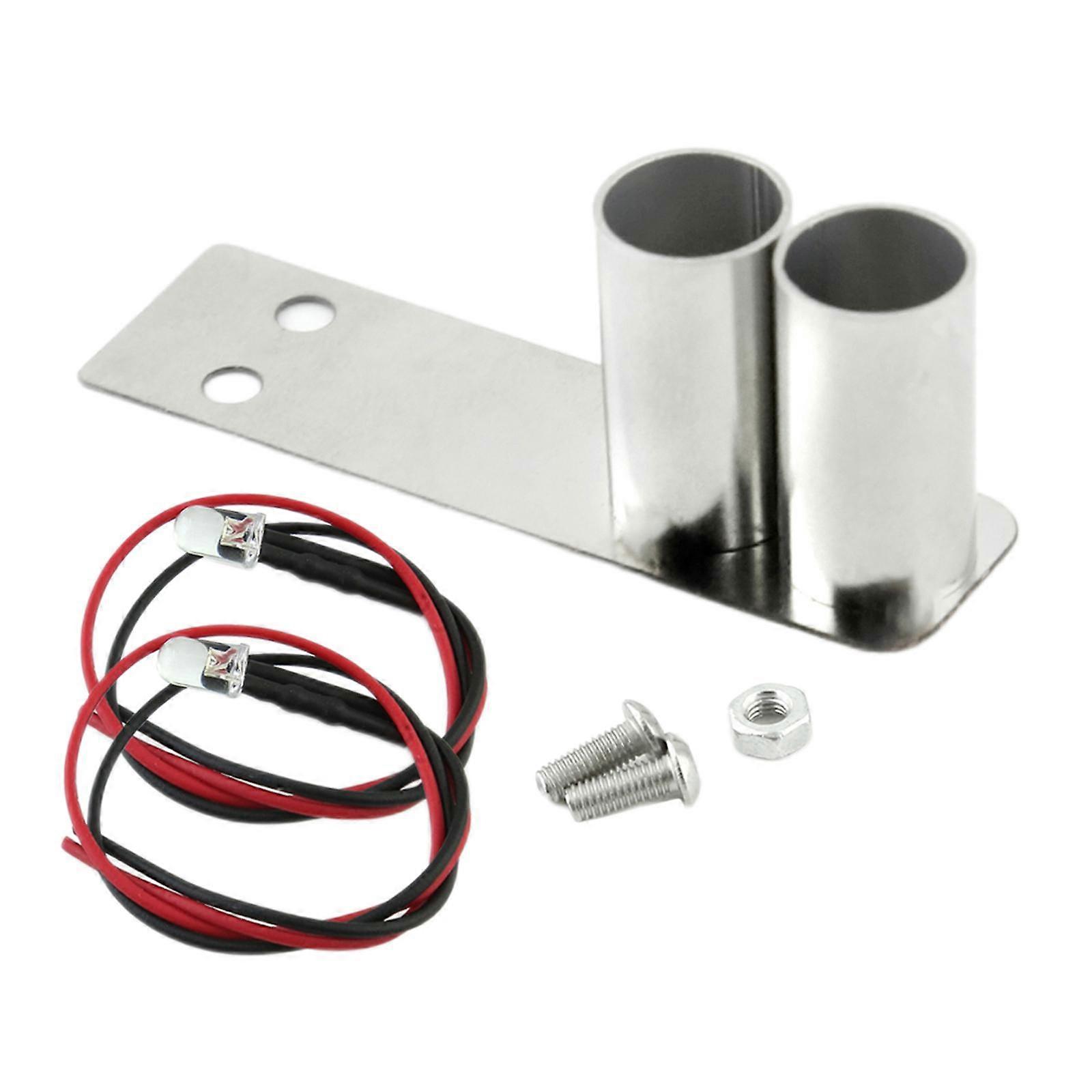 1/10 RC Car Simulation Exhaust Pipe for HSP 94123 cc01 D90 D110 TF2 Upgrade A