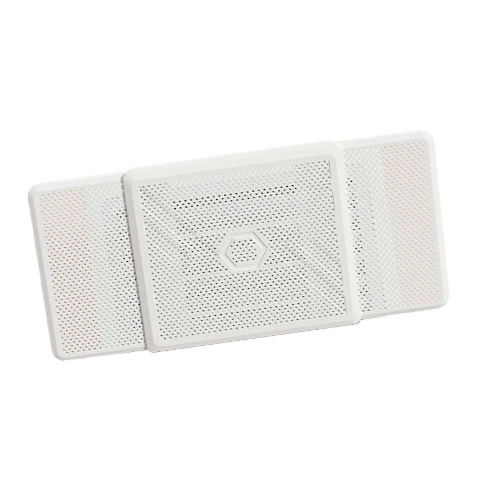 Floor Standing Air Conditioner Vent Deflector Adjustable Retractable Office