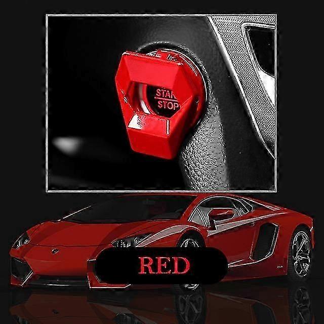 2022new Car Engine Start Stop Switch Button Cover Decorative Accessories Push Button Sticky Cover Ca