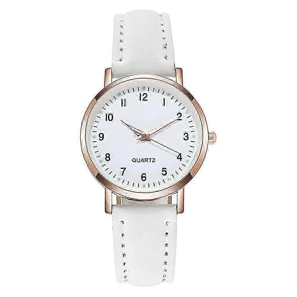 Ladies Watches Womens Small Quartz Analogue Wrist Watch Casual Leather