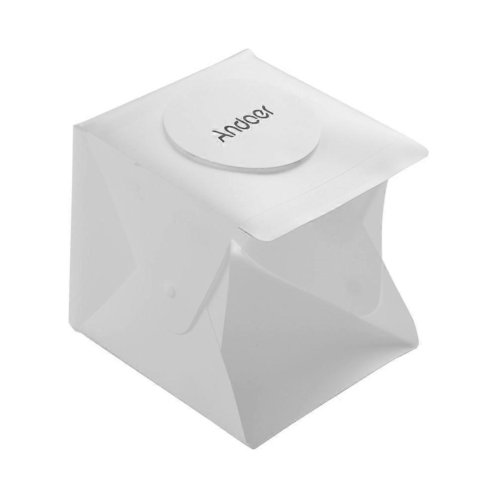 Portable LED Light Box Studio - 6500K USB Powered Folding Softbox for Small Products