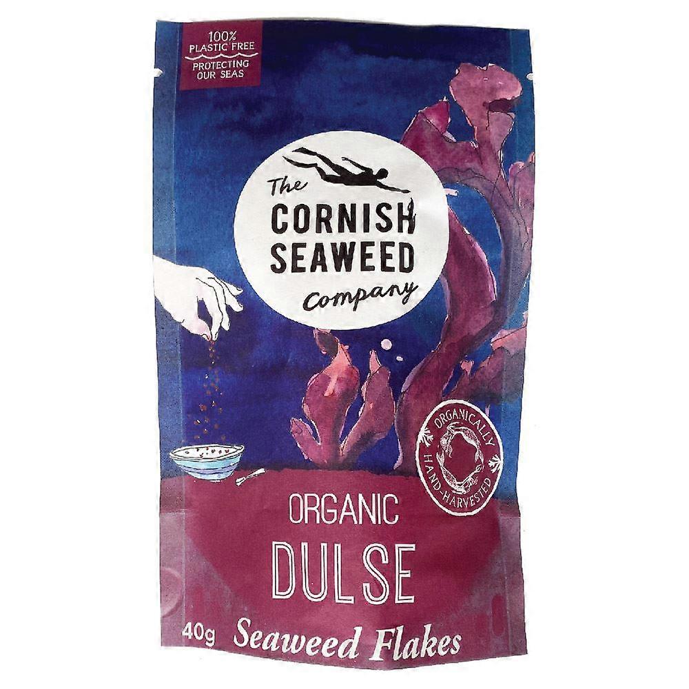 The Cornish Seaweed Company Flaked Organic Dulse Flakes 40g
