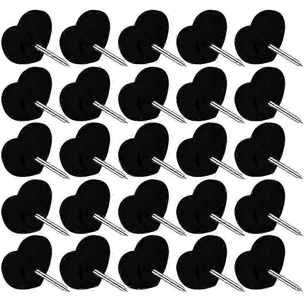 1 Box Heart Shape Pushpins Creative Push Pin Drawing Pin Photo Wall Pin