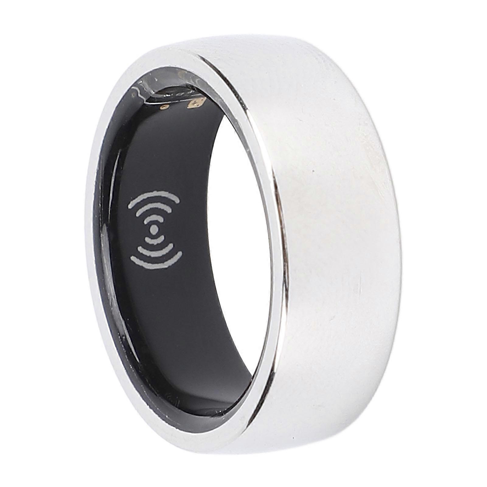 Smart Ring Fitness Tracker Multifunctional Smart Ring IP67 Water Resistant Remote Control Gesture Control Photography Ring for Sleeping 11 Size