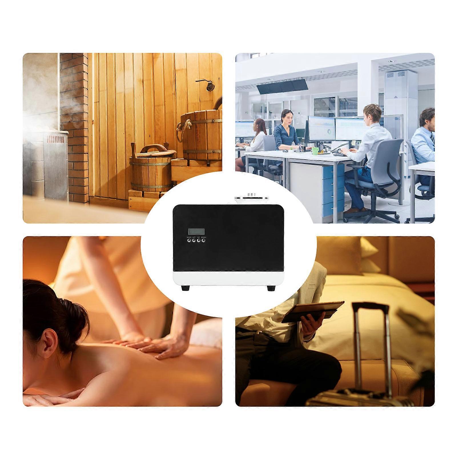 Smart Aromatherapy Diffuser S-3000, 800ml, 280x250x125mm, White/Black