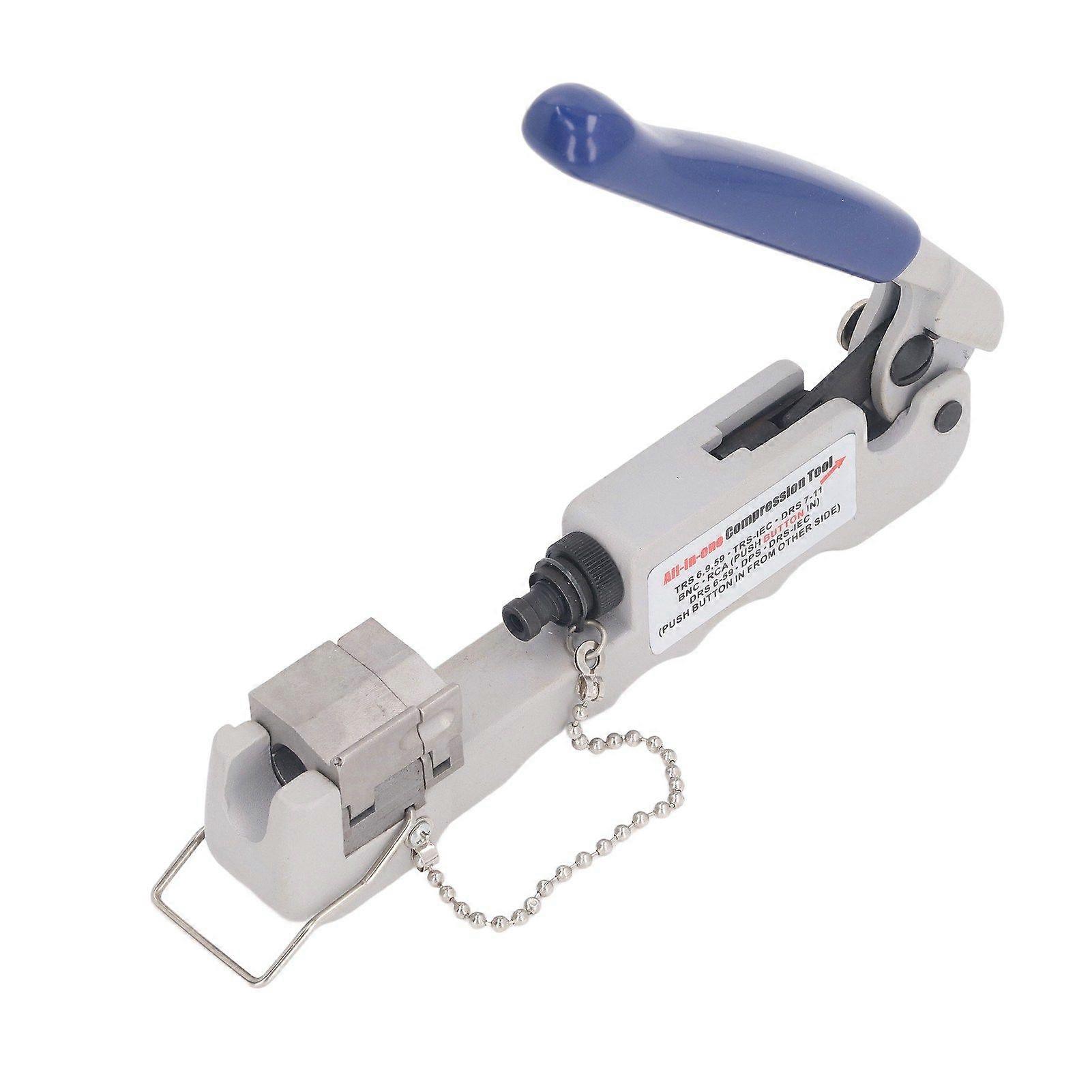 High quality  TRS, DRS, RCA, BNC, IEC multi-function mechanical crimping pliers