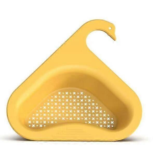 Swan Corner Sink Strainer - Filtre d’évier de cuisine Triangle jaune