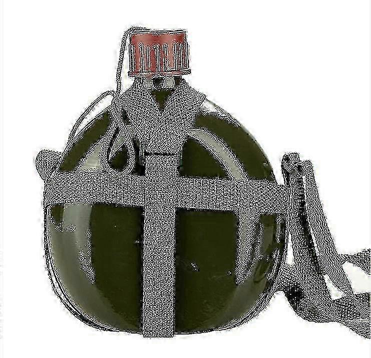 ビンテージ人民解放軍87sアーミーグリーンアルミ水筒1L-4L(2.5L)