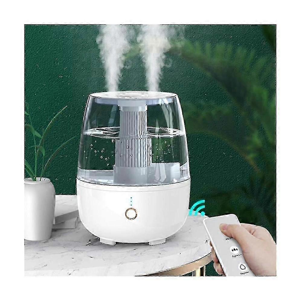 6.8l Umidificatore a doppia capacità di spruzzo 280ml Home Mini umidificatore d'aria desktop per camera da letto Home Offi