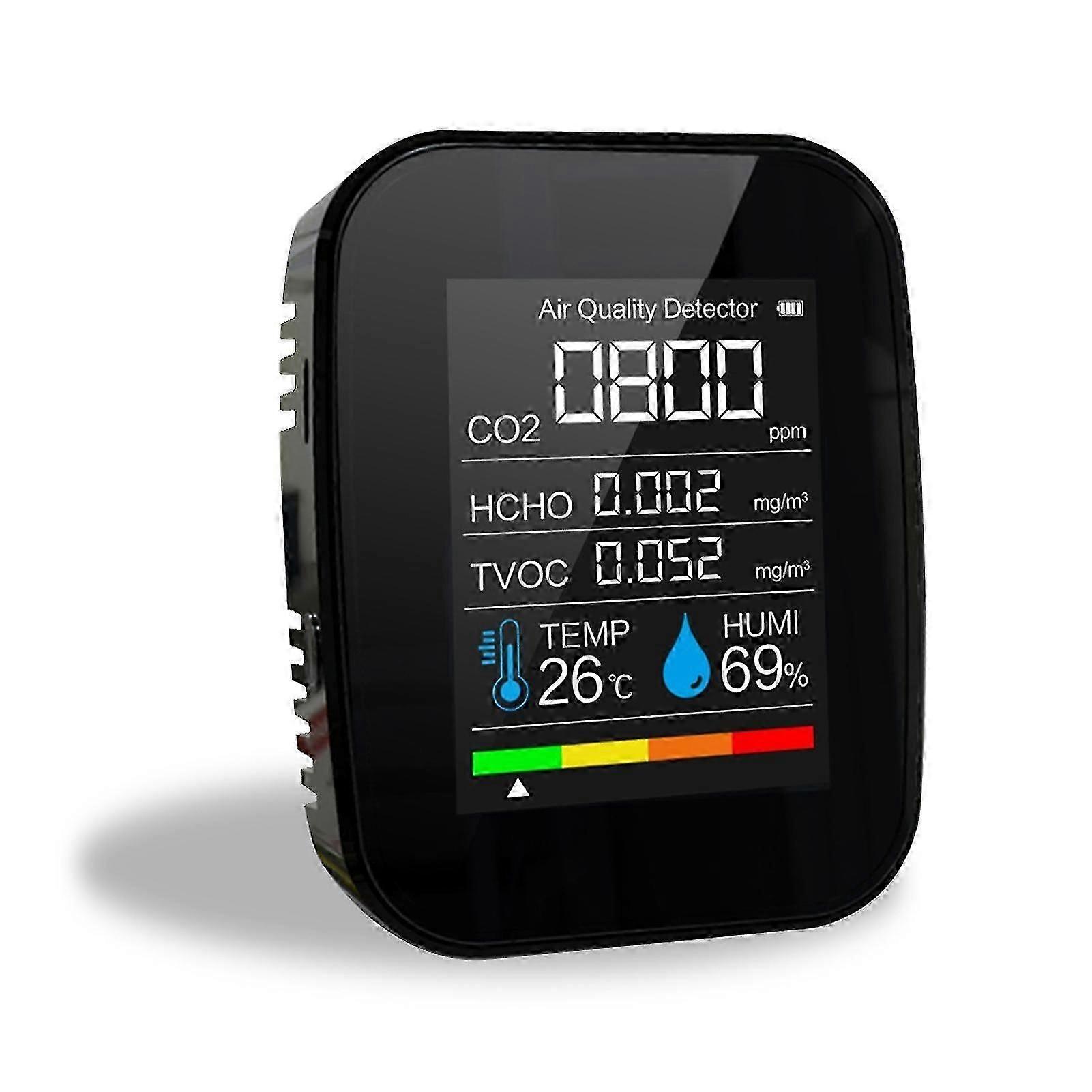 Multifunctional CO2 Meter Digital Temperature and Relative Humidity Meter for Home Office