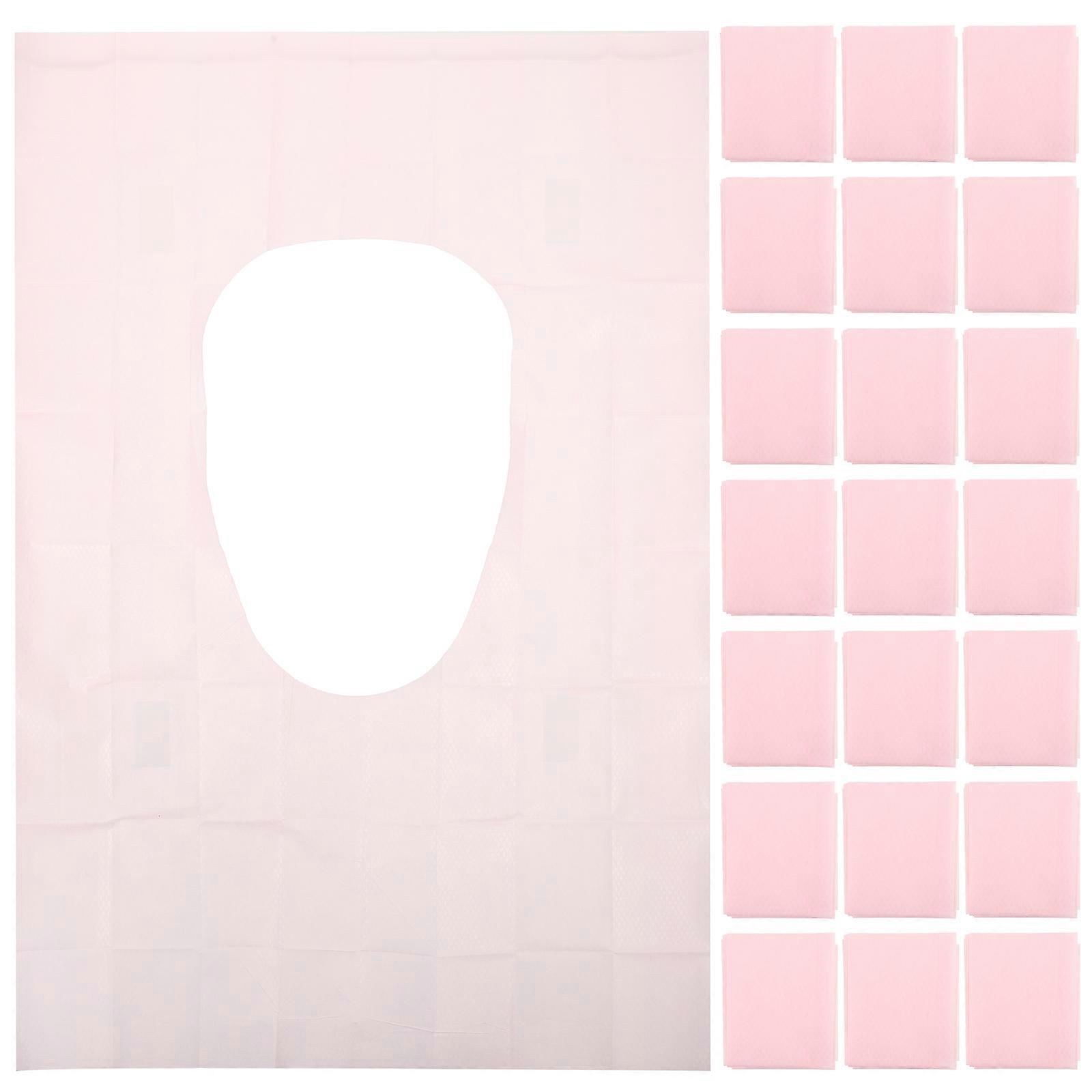 50pcs Disposable Toilet Seat Covers, Portable Travel Pads for Home, Public Restrooms, Hotels, Malls – Hygienic Protection for Multiple Uses