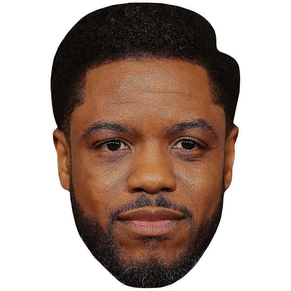 Jon Michael Hill (Beard) Celebrity Mask, Flat Card Face