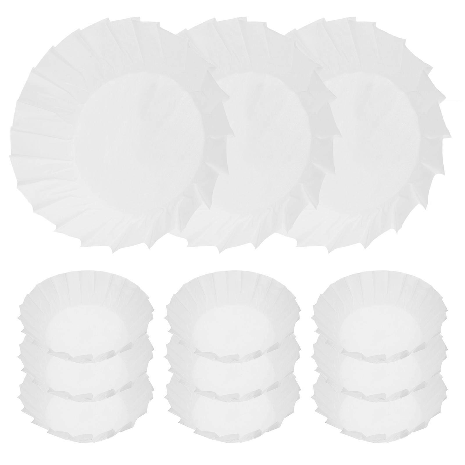 50個のバスクケーキベーキングライナー、カップケーキ、マフィン、デザート、ベーカリー用品用の耐油性耐油性紙包装紙