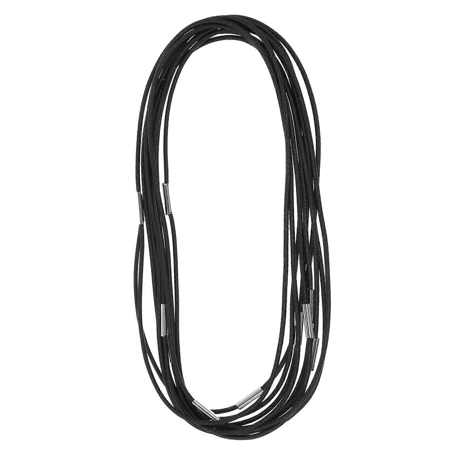 10pcs Elastic Strap For Travel Notebooks Durable Fixing Spring Band Wrap For Scrapbooking Convenient Diy Notebook Closure Strong And Stretchy Design