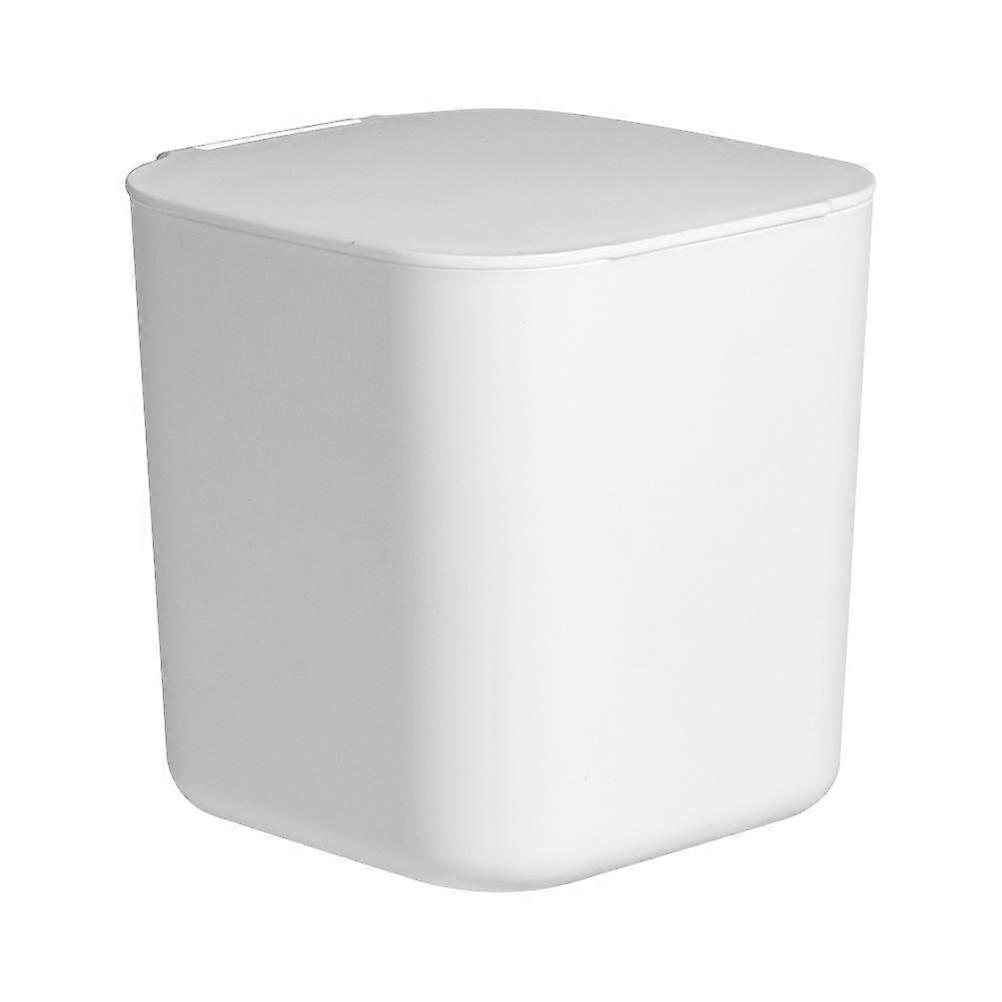 1 Pc Lovely Small Trash Can Storage Box DesktopTrash Can Desktop Storage Case