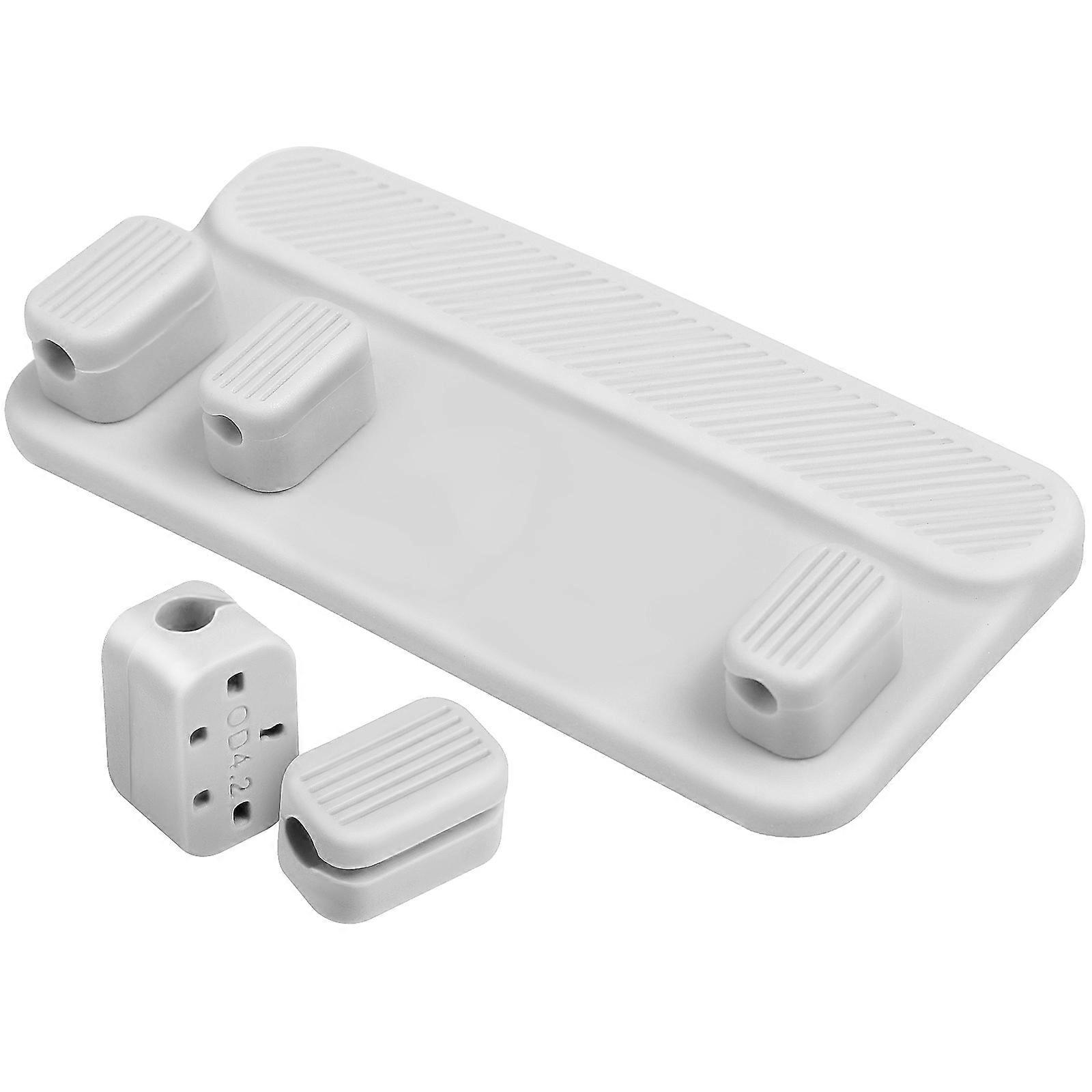 Magnetic Cable Organizer Set Desk Cord Holder & Charger Clips for Efficient Cable Management, Portable & Easy to Use