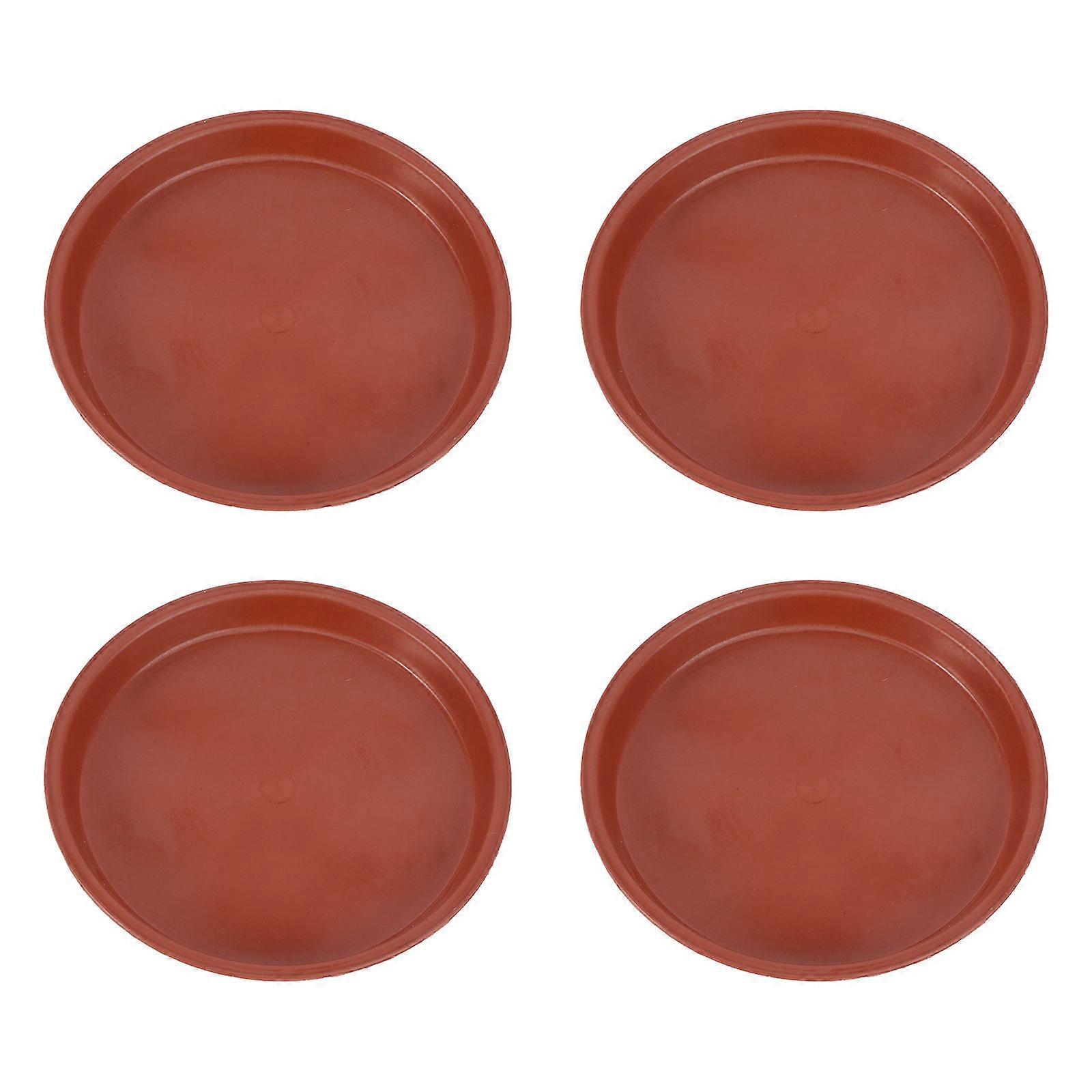 Flower Pot Stand Flowerpot Drip Tray Homeowners Garden Balcony Diameter 155mm Heat-Resistant 10Pcs