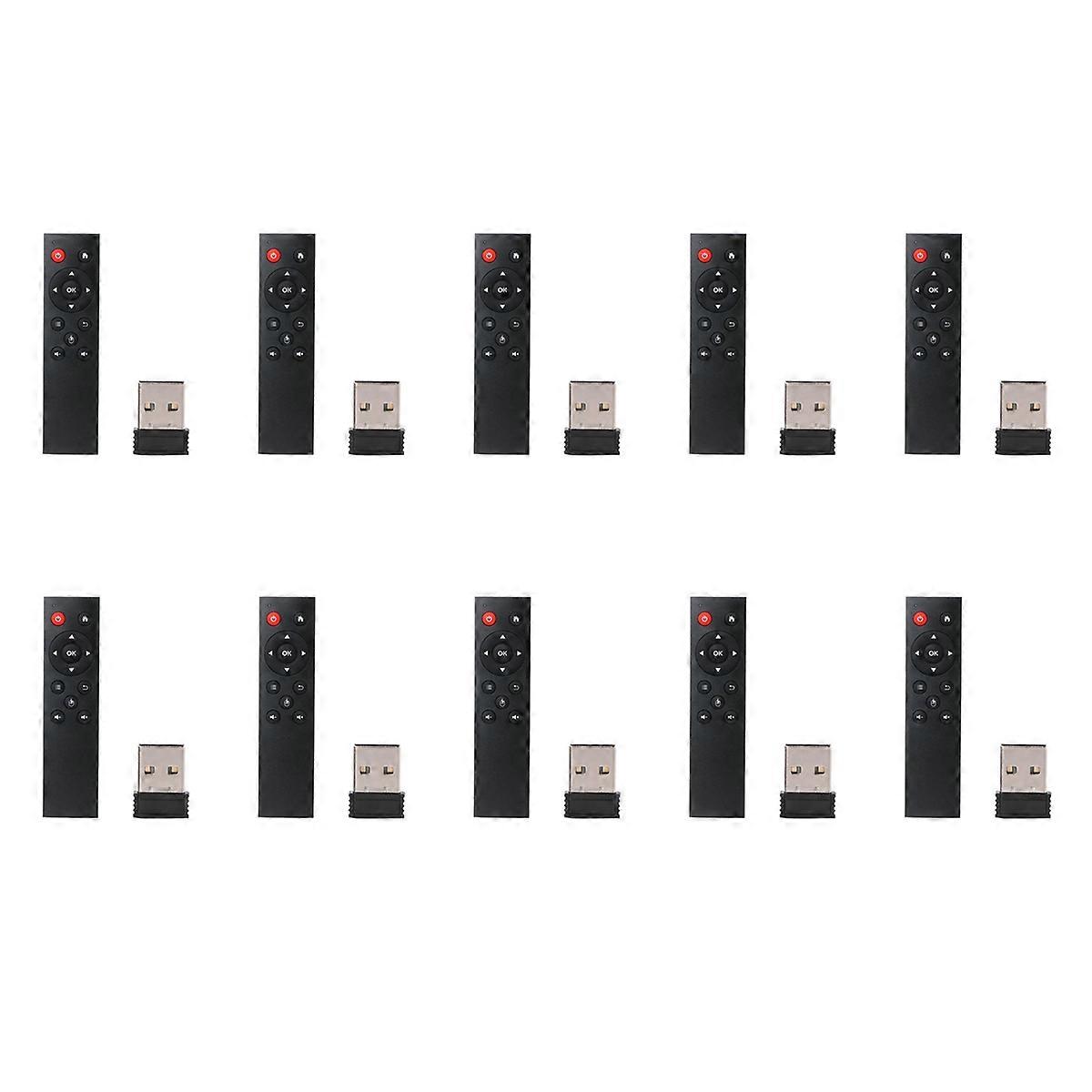 10X Universal 2.4G Wireless Air Mouse Keyboard Remote Control for PC Android TV Box