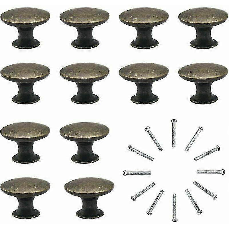 Vintage Brass Furniture Cabinet Knobs