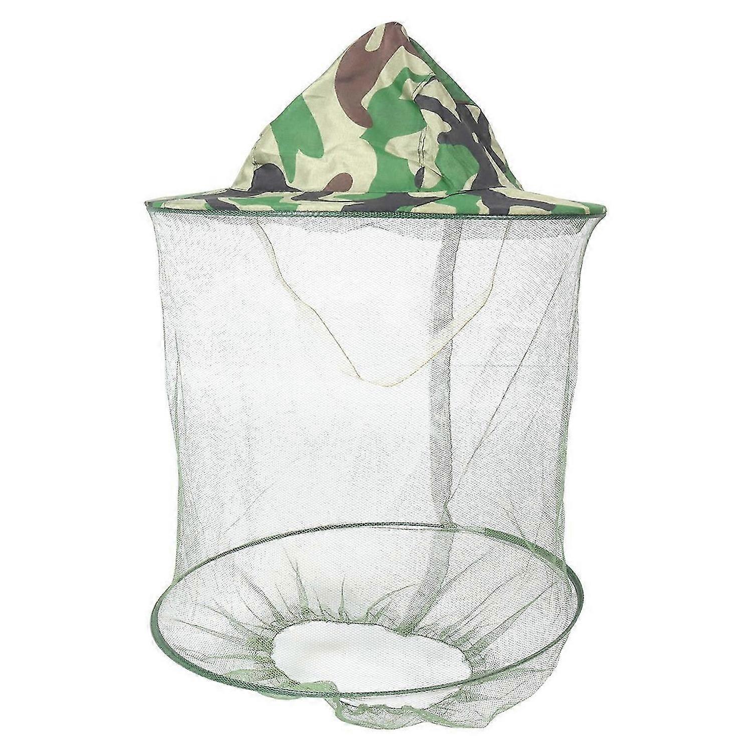 Camouflage Patten Beekeeper Hat Beekeeping Face Mask