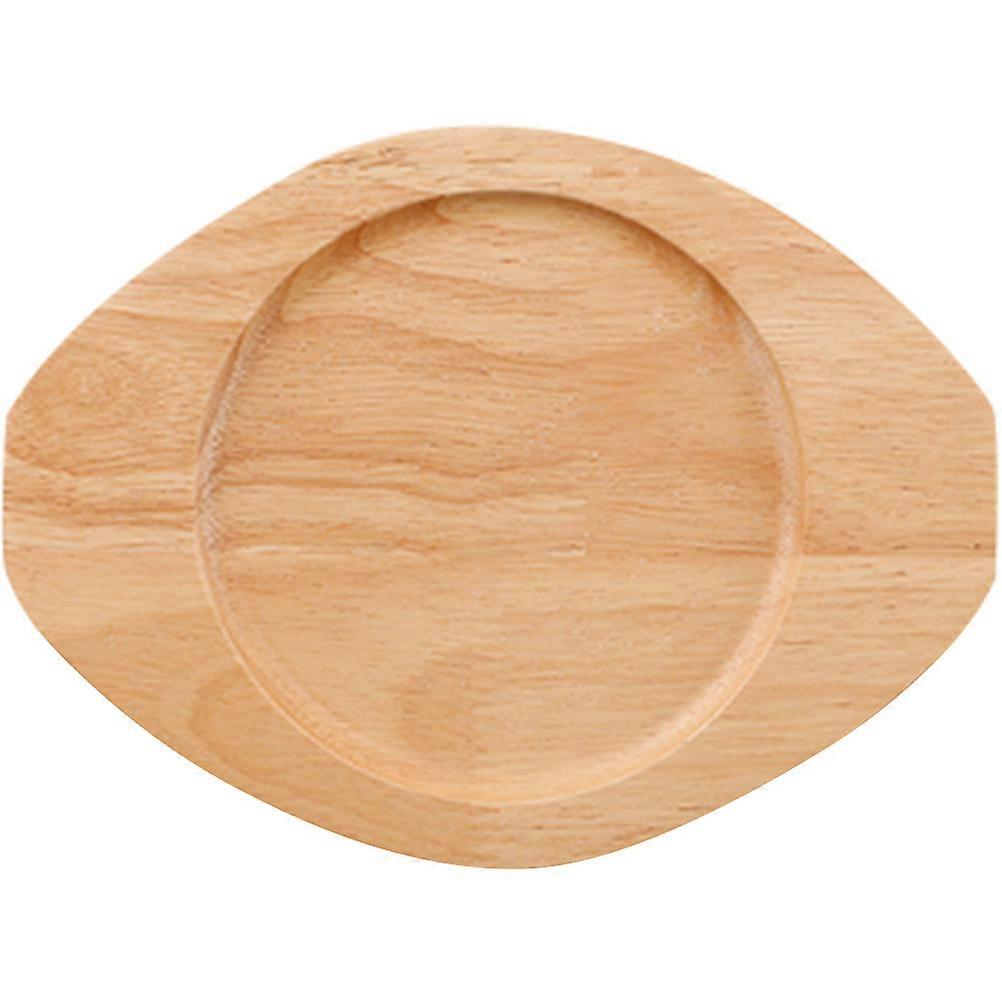 Pan Holders for Hot Food Wooden Pot Cushion Khaki Color Heat Insulation 1Set