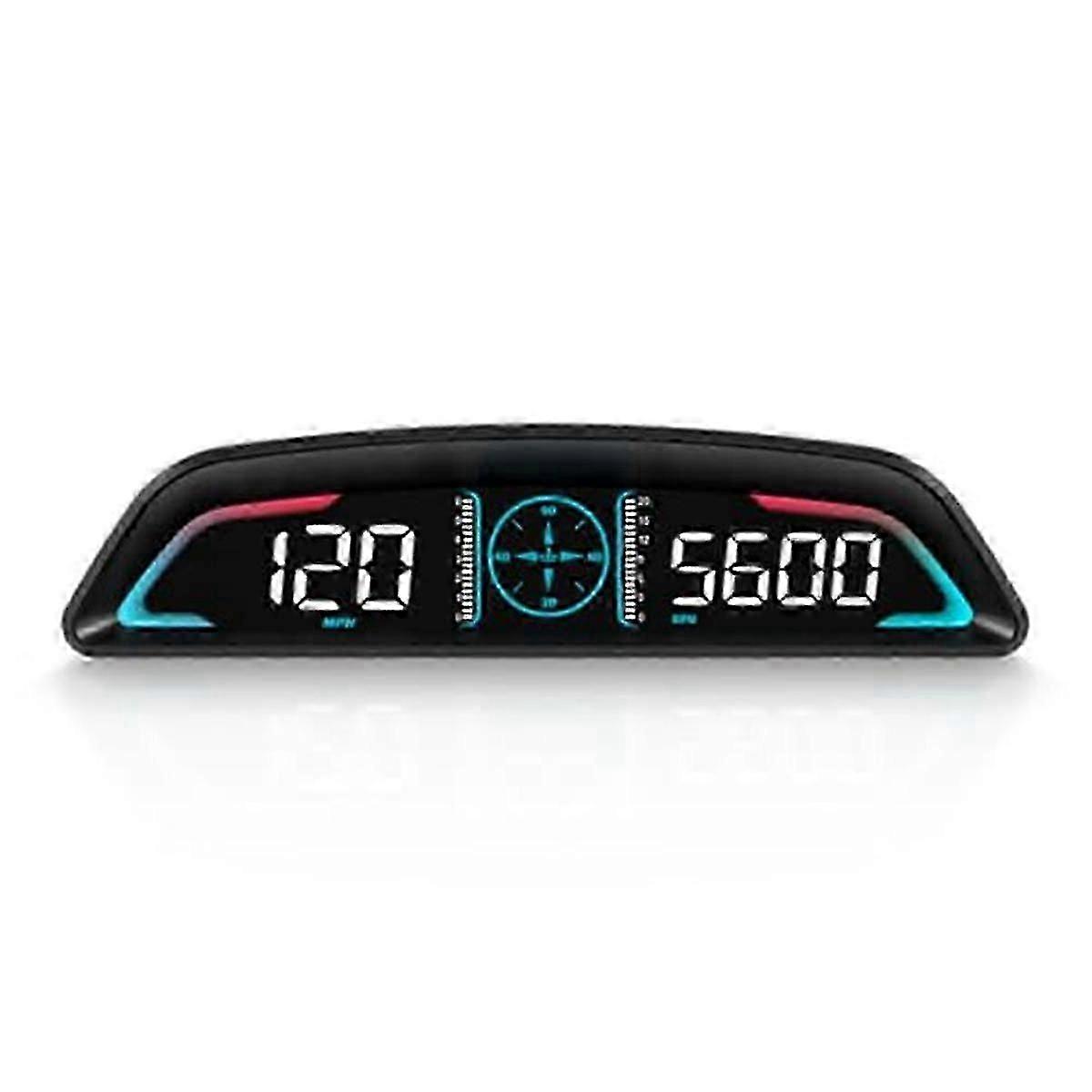 Head-up-Display für Autos B3, Obd2-Anzeige mit Geschwindigkeit, Kraftstoffverbrauch, Müdigkeitsfahrwarnung