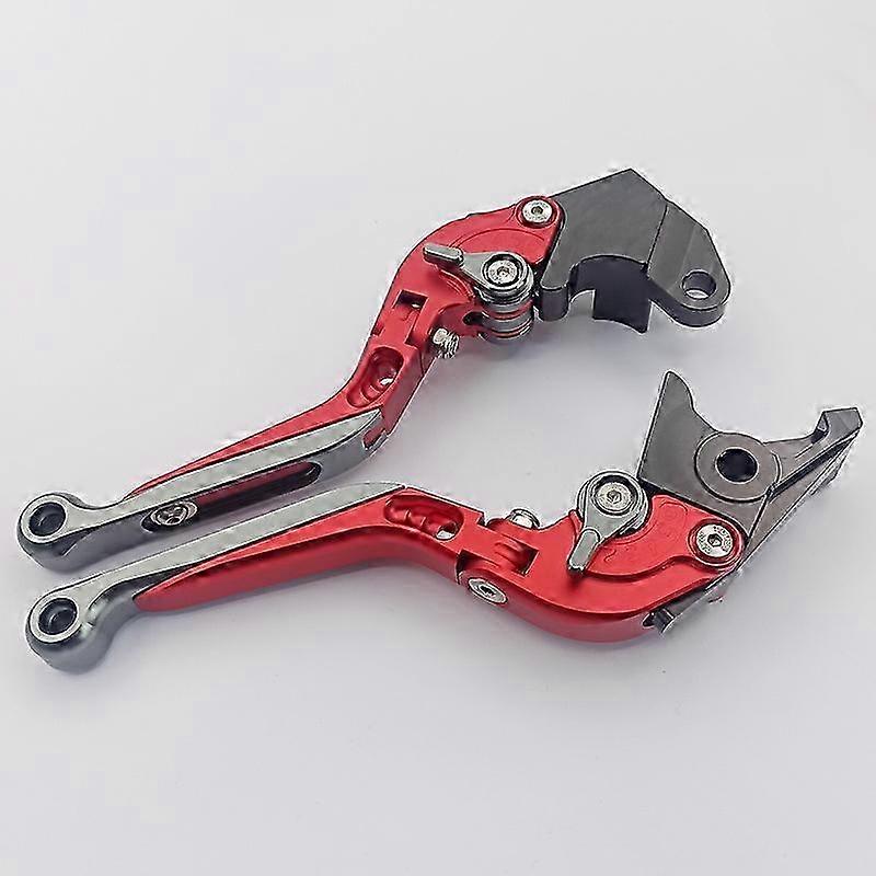 Suitable for a specific brand of motorcycles, these modified anti-drop telescopic aluminum alloy brake horns fit models from 2011 to 2022.