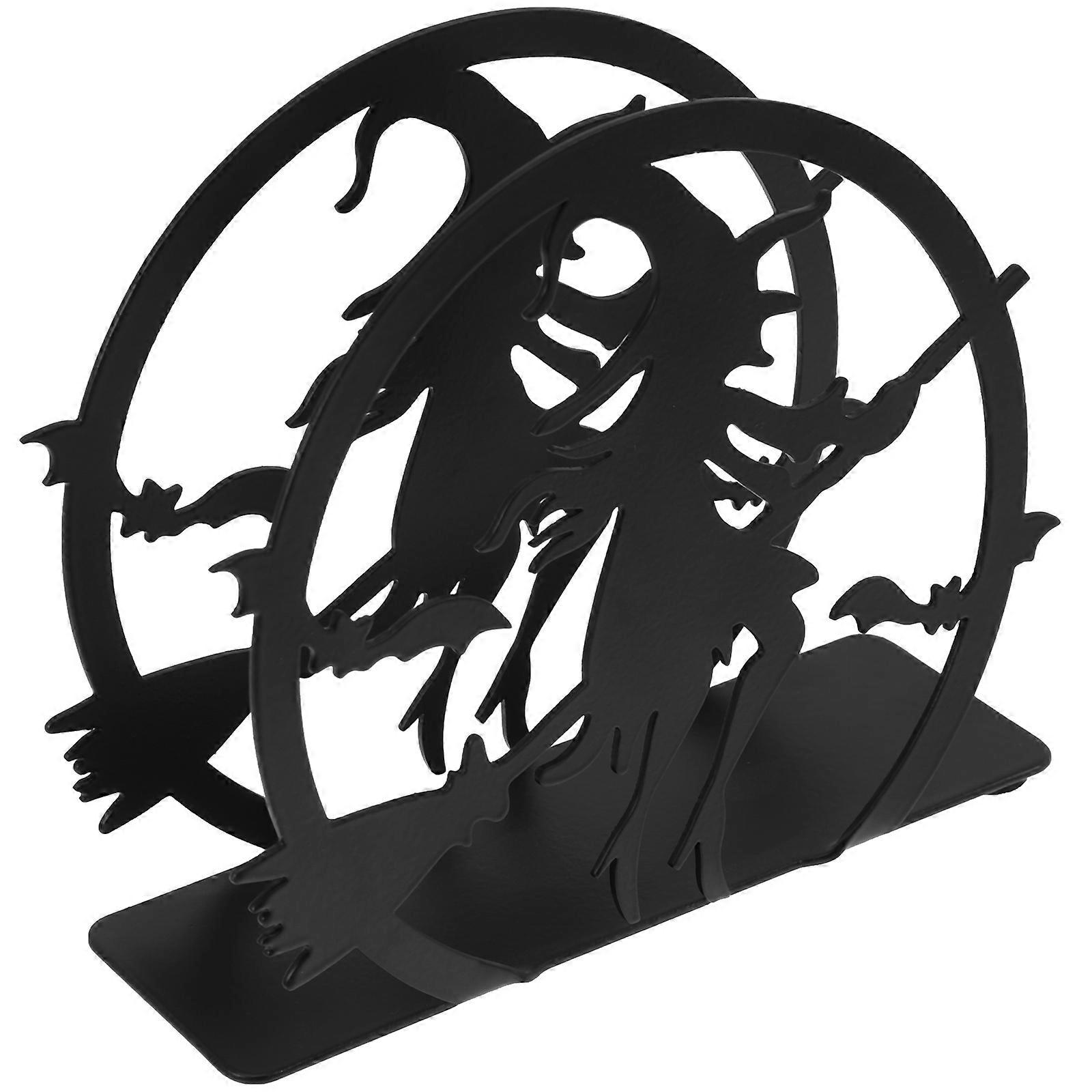 Freestanding Iron Napkin Holder for Dining Tables – Elegant Organizer with Smooth Edges for Use