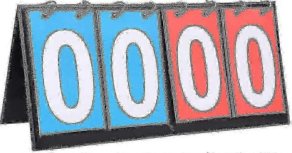 Portable Table Top Scoreboard Flipper, Multi Sports Score Flip Scorekeeper