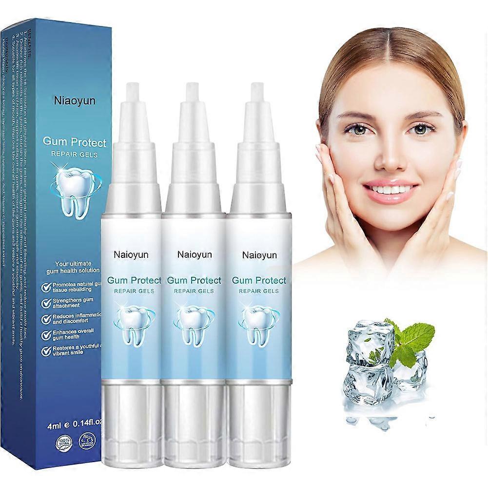 3-10個 歯肉修復ジェル 再構築 強化 ホワイトニング 口臭除去 口腔内 歯の汚れ防止 歯肉退縮防止