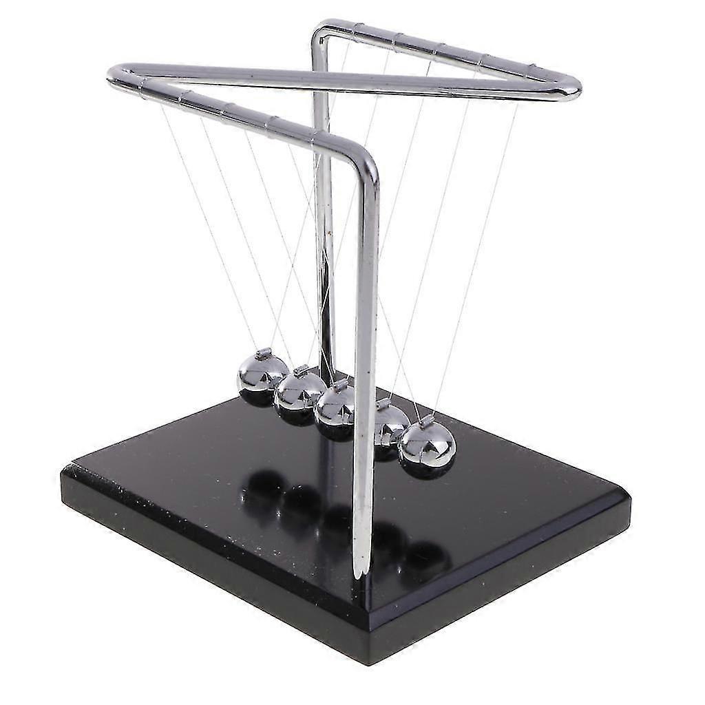 Newton's Cradle Balance Ball Physics Science Pendulum Desk Gadget Toy -Z#2