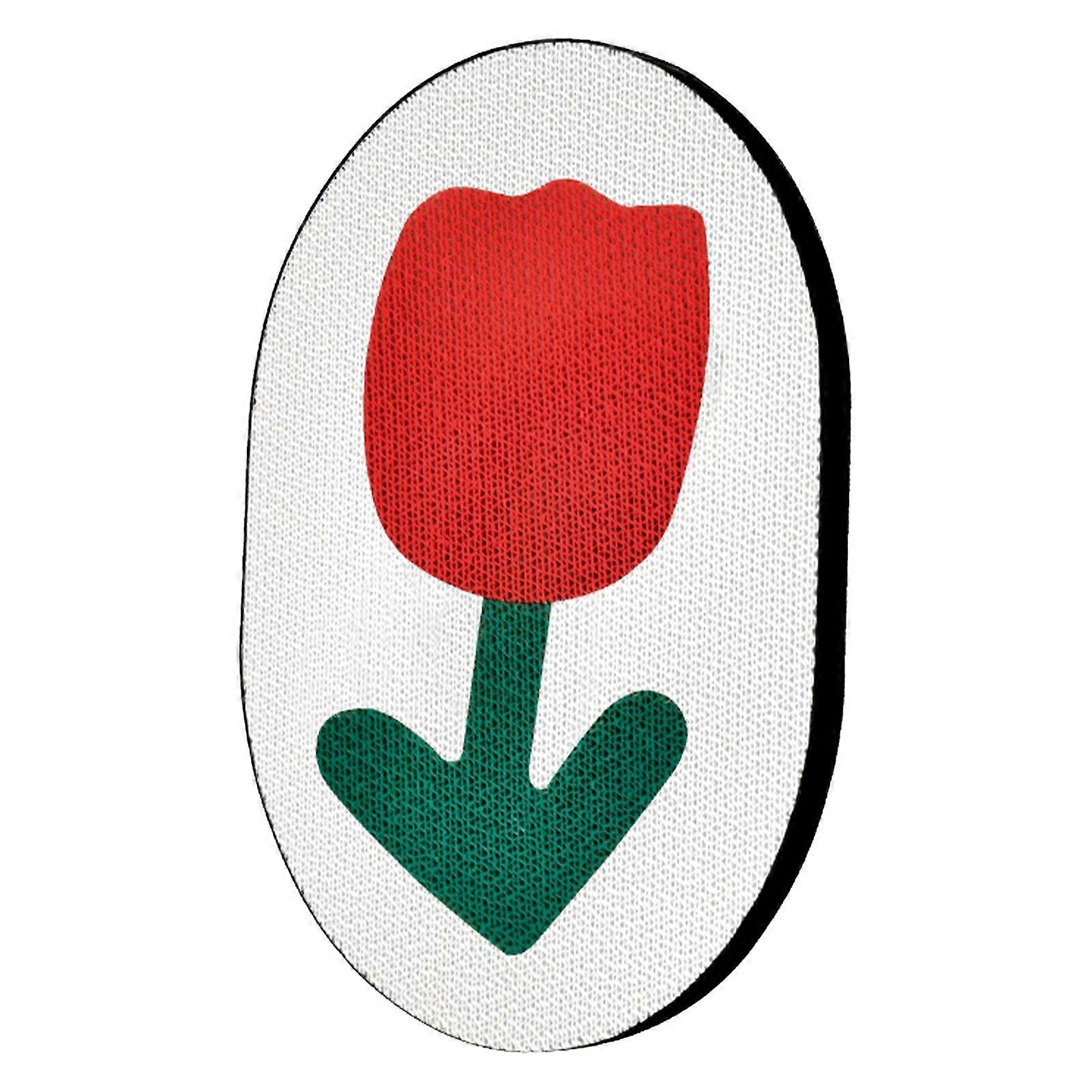 Wall Cat Scratch Board Scratch Resistant Wearable Decorative Tulip Pattern Kitten Scratching Pad