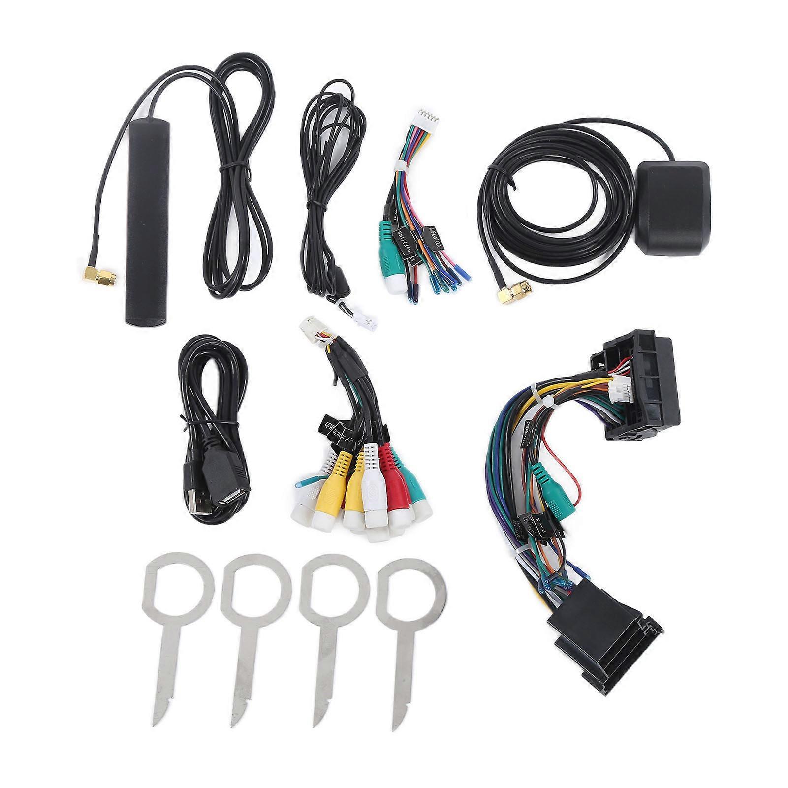 Autoradio WiFi pour Android 10.0 Octa Core 4 + 64G DSP Fonction Carplay Remplacement pour A4 2002-2007