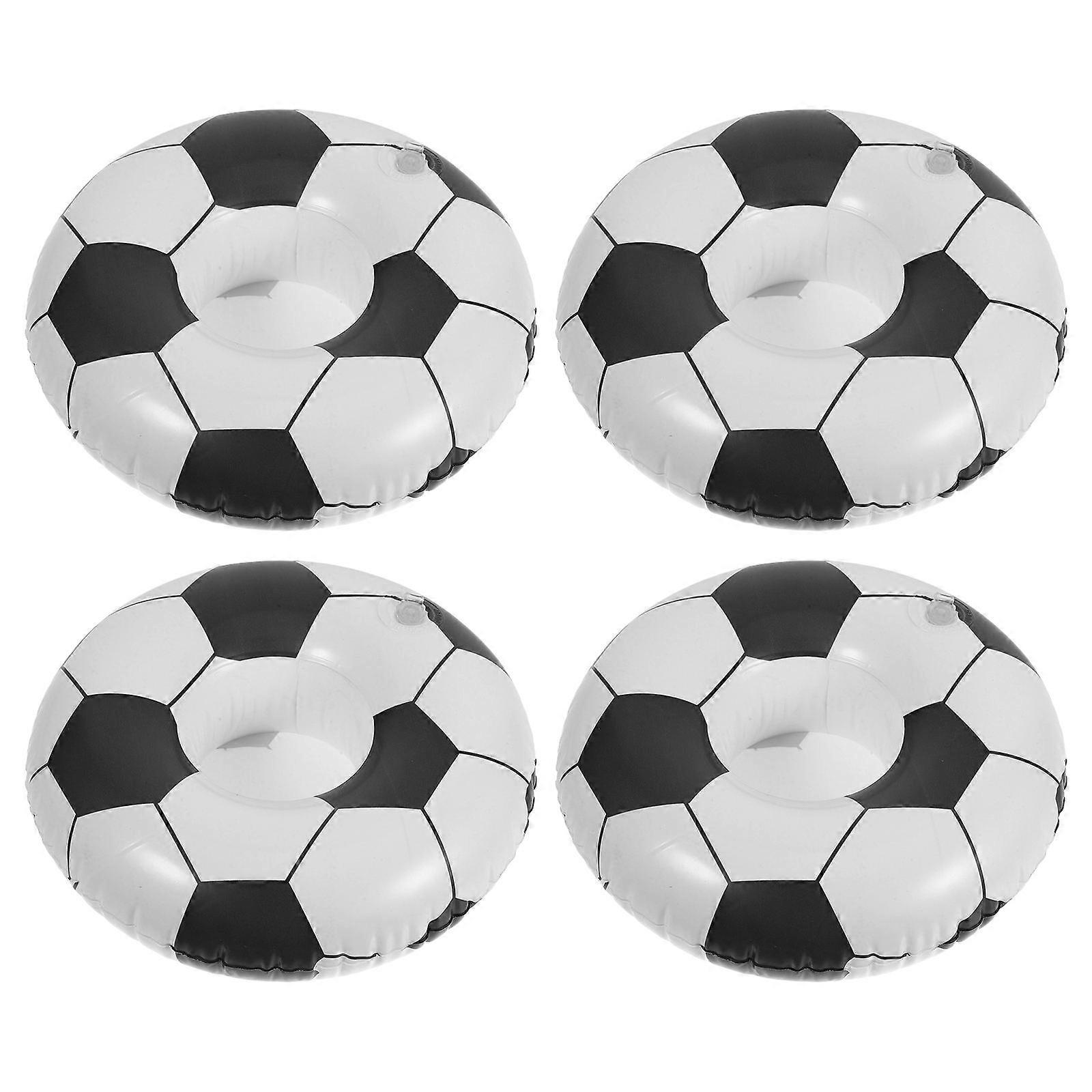 Floating Drink Holder Inflatable Cup Holder for Pool Use 4Pcs Set