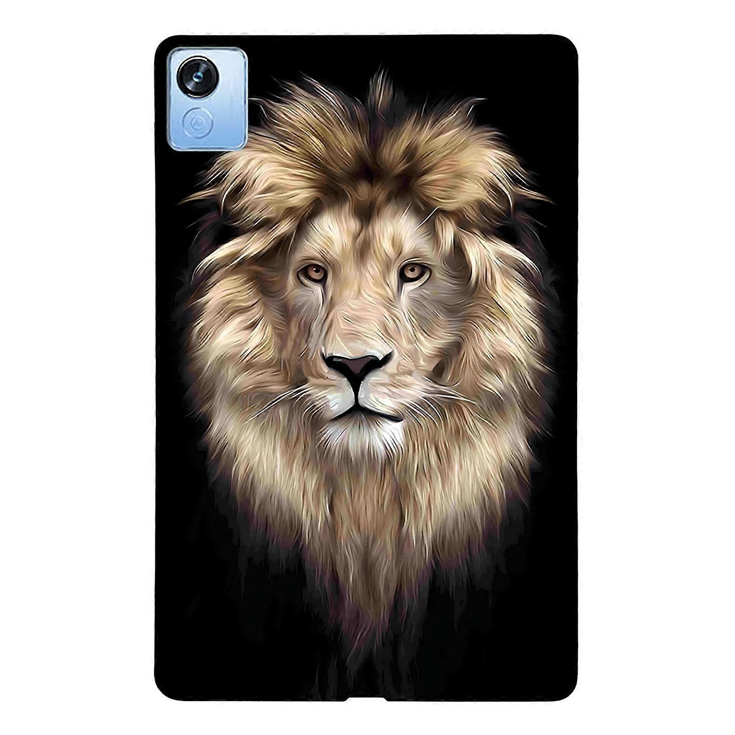 Painted TPU Tablet Case For Realme Pad X - Lion