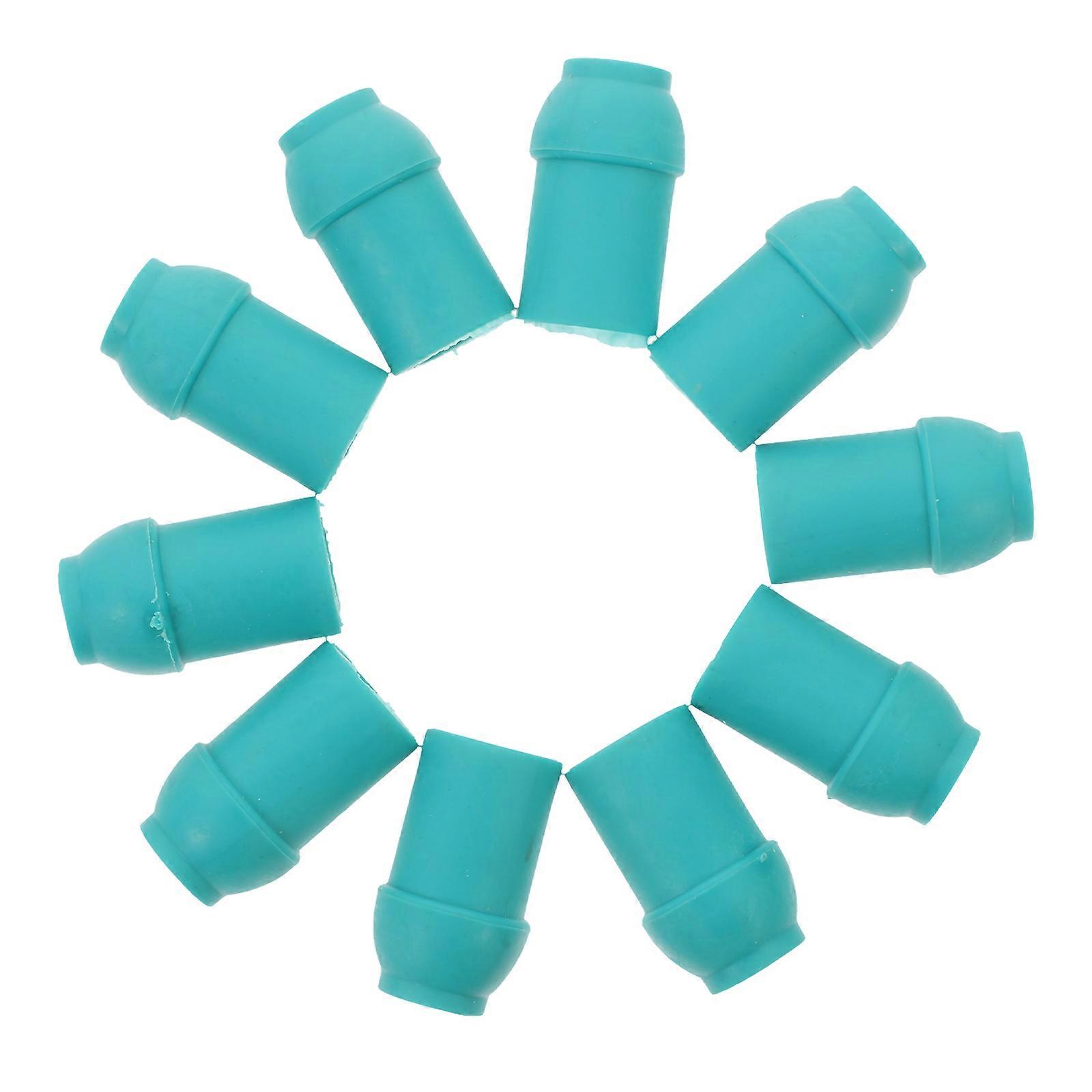 Kit Pump Nozzle Tips Sessions Plastic Round Connecting Tool 10Pcs