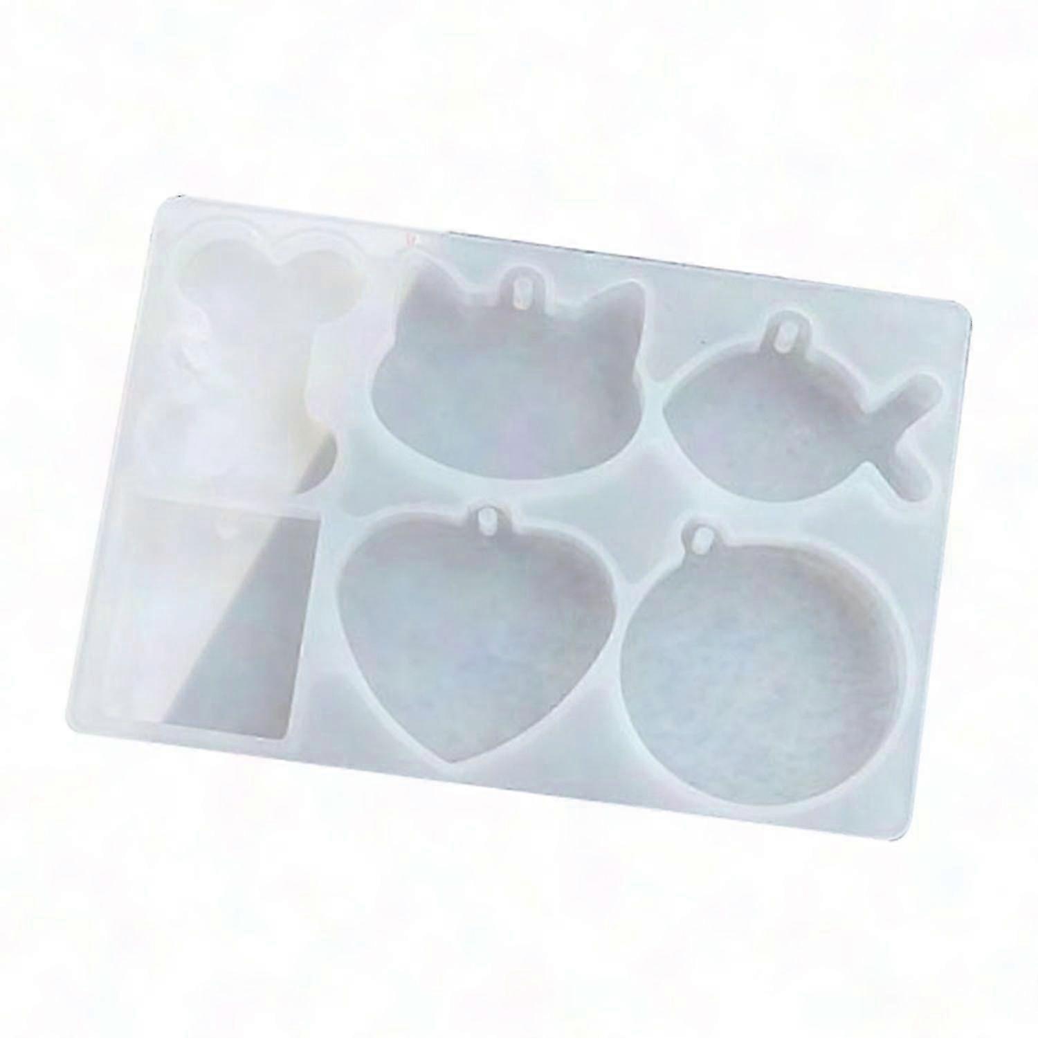 Silicone Non-Stick Reusable Cat Bone Pendant Mold
