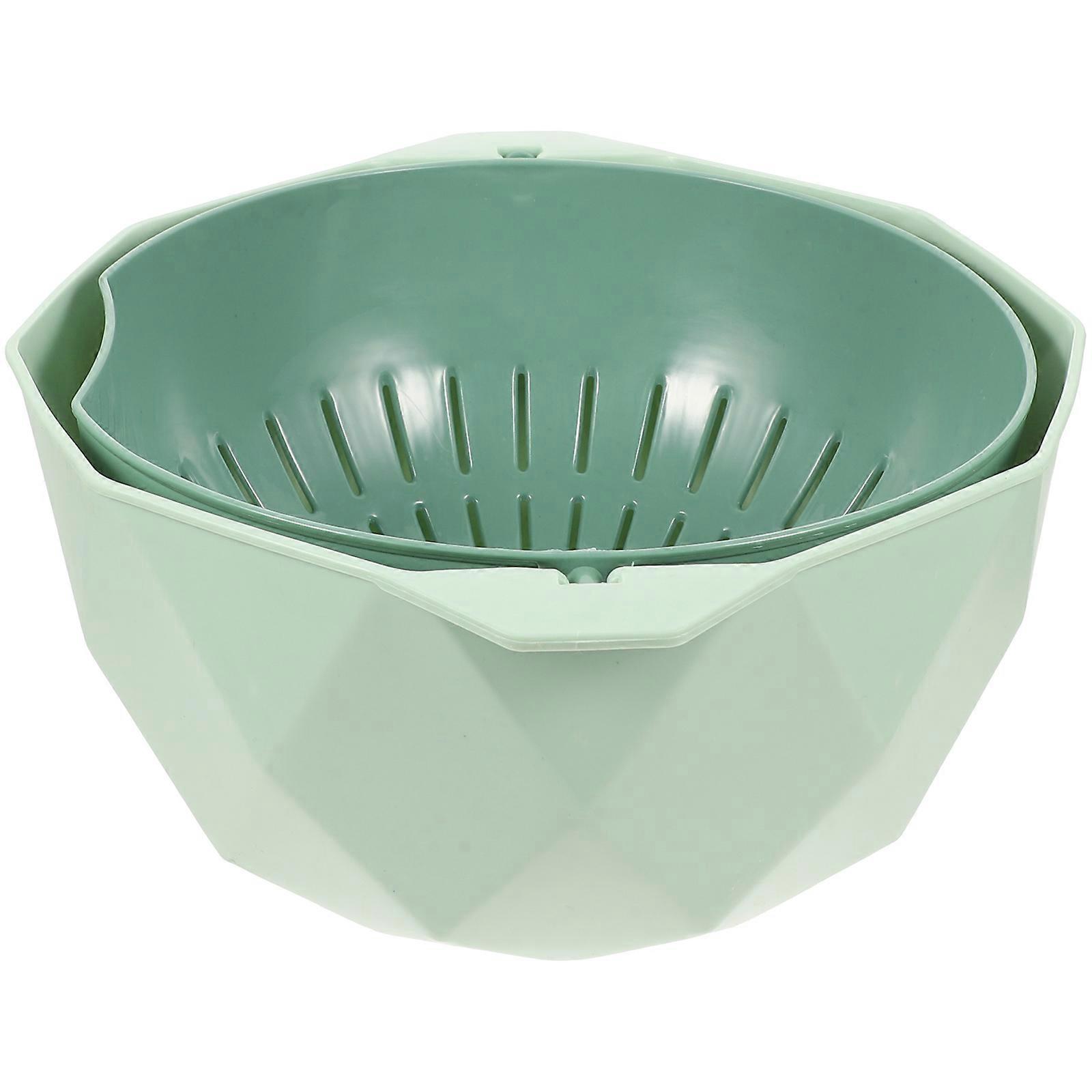 Multifunctional Drainage Bowl Vegetables Washing Homeowners Cooking Enthusiasts 1Set