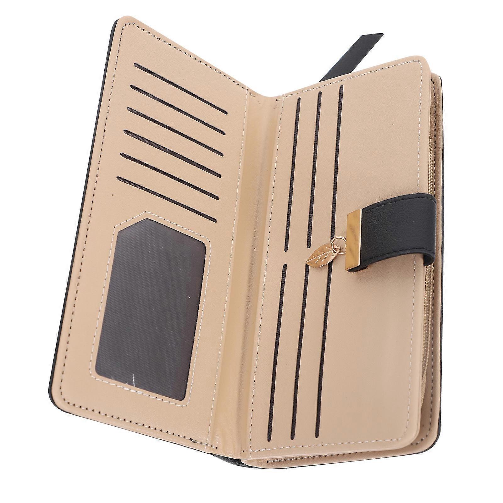 Clutches For Women Party Use Long Wallet With Coin Storage Elegant Design 1Pack