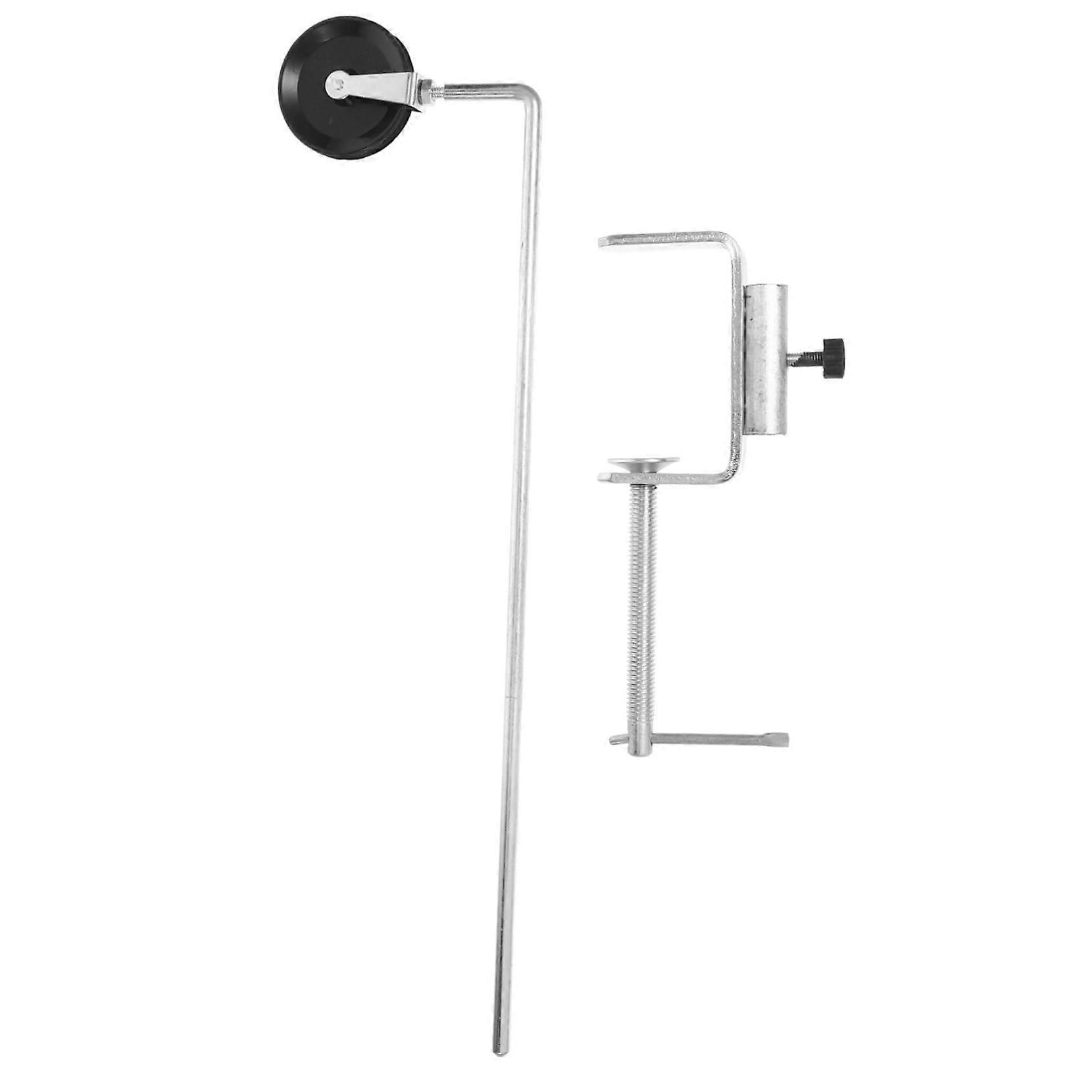 1 Satz Experimentierrollen-Tischklemme verstellbar für den Physik-Mechanik-Unterricht