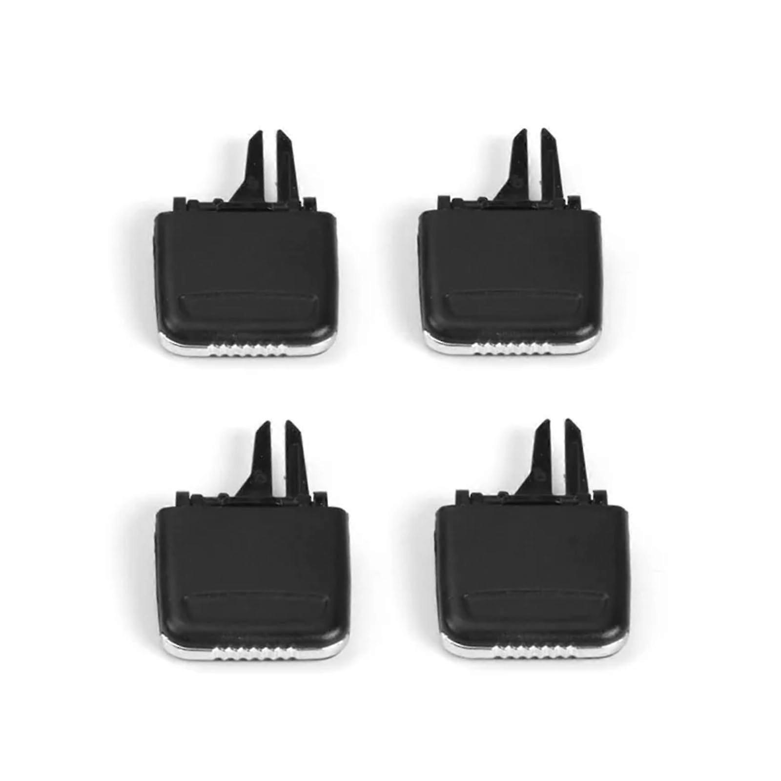 Steckdose Autoklimaanlage Front and Rear Dashboard A/C Vent Outlets Clip 4pcs for Porsche Cayenne 2010-2017