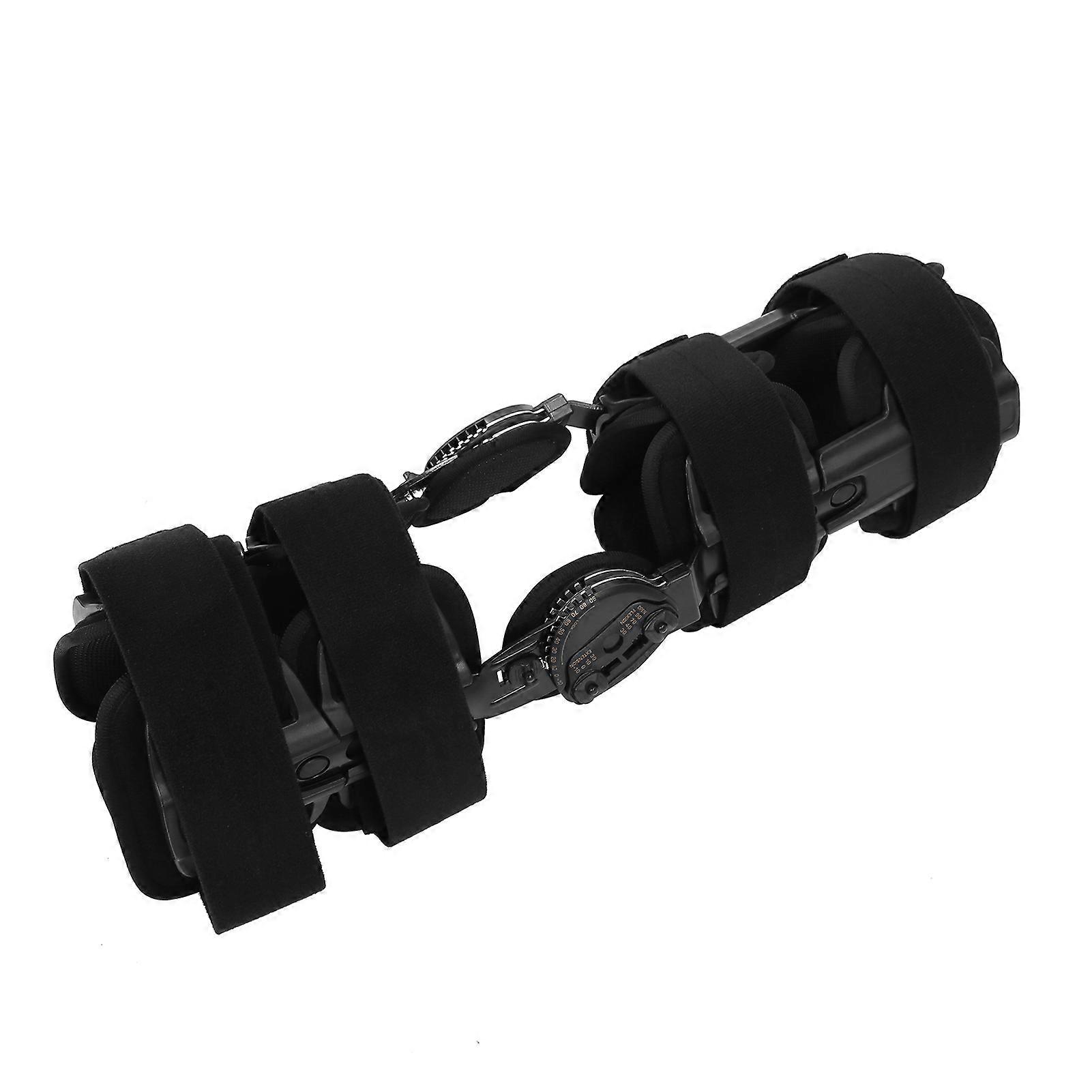 Hinged Immobilizer Knee Brace Postoperation Knee Recovery Stabilizer Adjustable Support