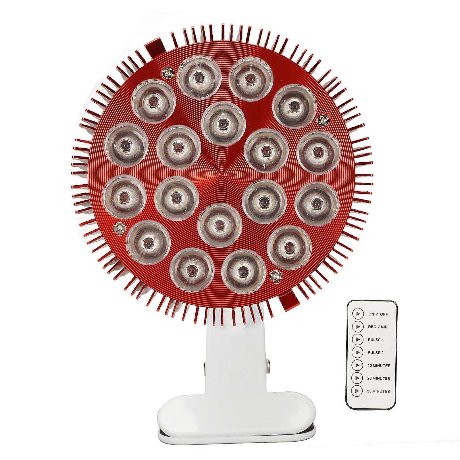 Infrared Light Device Promote Circulation Reduce Swelling LED Skin Care Lamp with Remote Control 100‑265V AU Plug